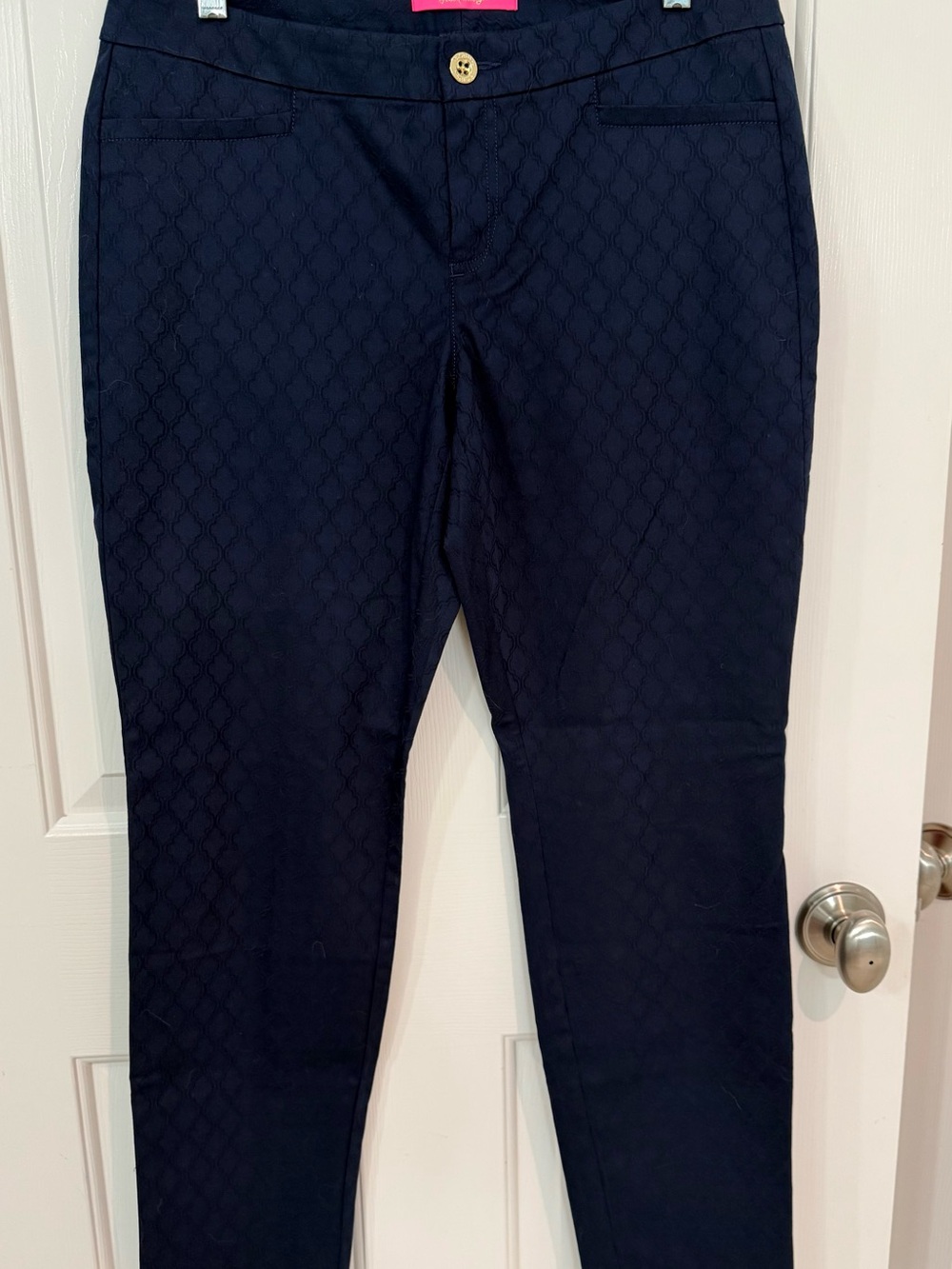 Lilly Pulitzer Kelly Skinny Ankle Pant in Midnight Navy